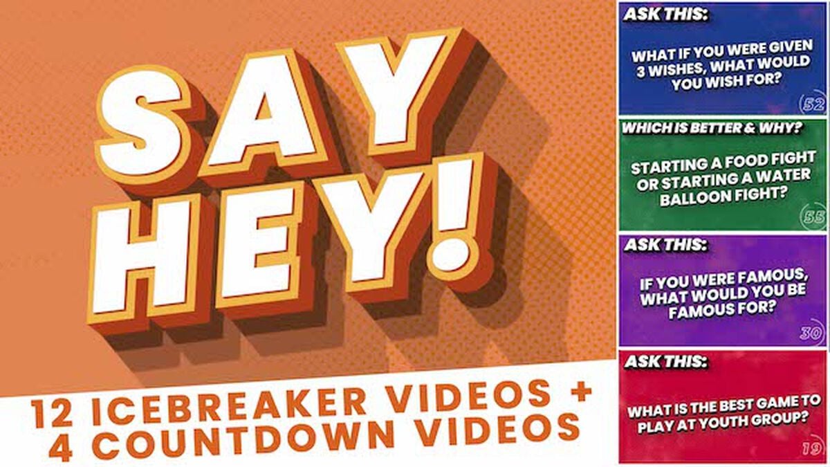 Say Hey Interactive Icebreaker Videos image number null